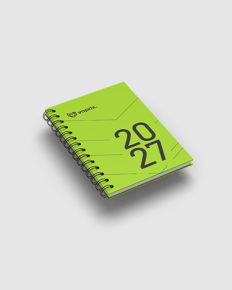 Agenda Personalizada Corporativa com Capa Exclusiva e Acabamento Profissional